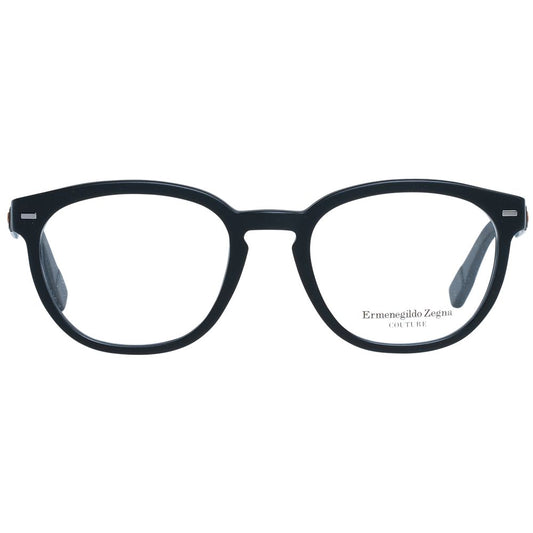 Ermenegildo Zegna Black Men Glasses Frame