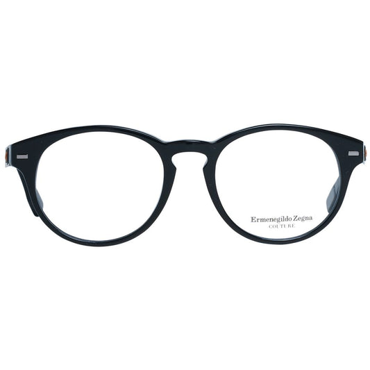 Ermenegildo Zegna Black Men Glasses Frame