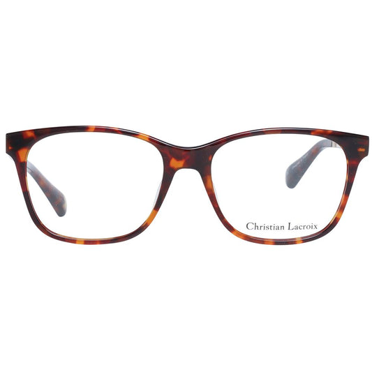 Christian Lacroix Brown Women Glasses Frame