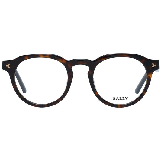 Bally Brown Men Glasses Frame