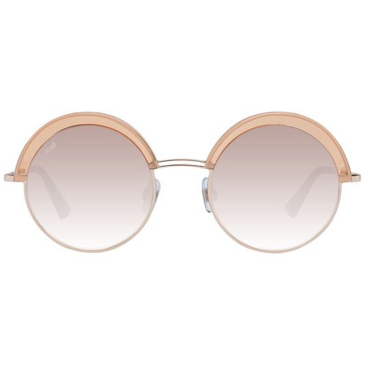 Web Rose Gold Women Sunglass