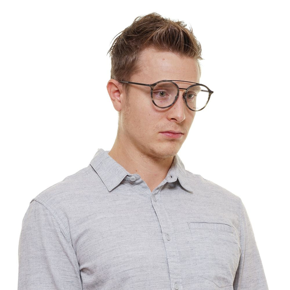 Police Gray Men Optical Frames