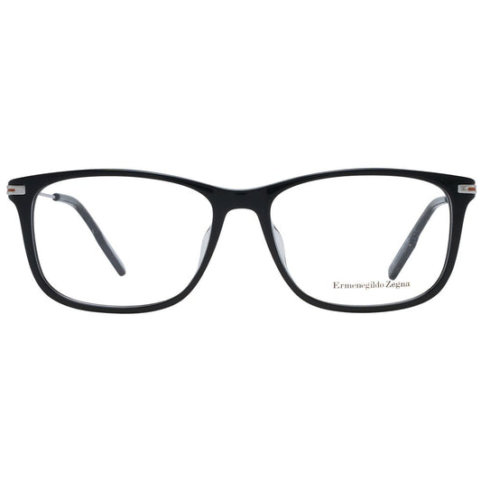 Ermenegildo Zegna Black Men Glasses Frame