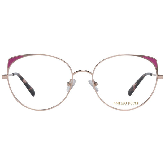 Emilio Pucci Rose Gold Women Glasses Frame