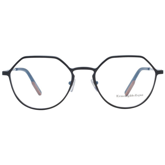 Ermenegildo Zegna Black Men Glasses Frame