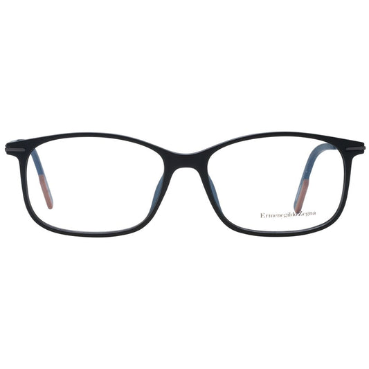 Ermenegildo Zegna Black Men Glasses Frame