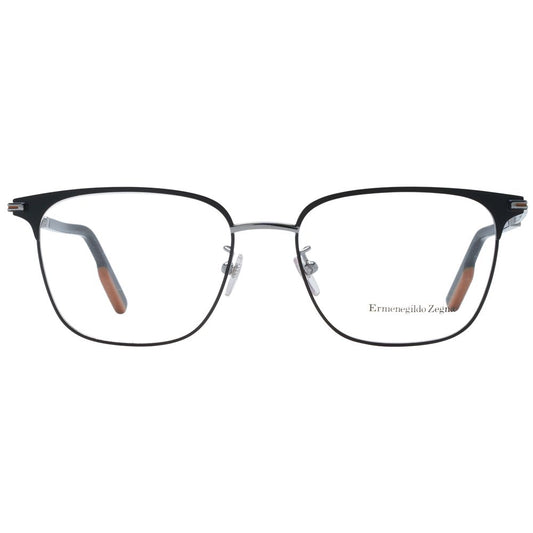Ermenegildo Zegna Black Men Glasses Frame