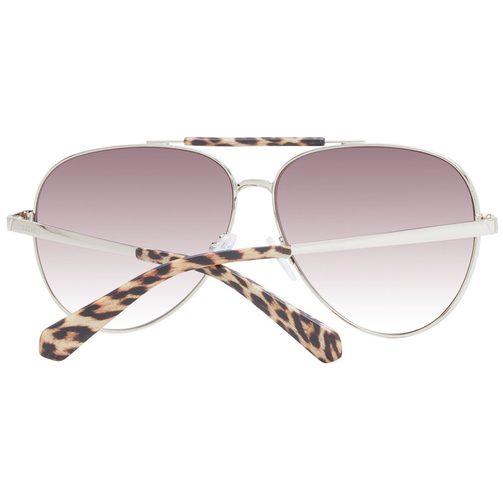 Guess Brown Unisex Sunglass