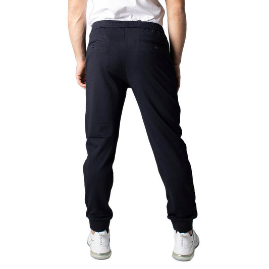Armani Exchange Blue Viscose Skinny Pant