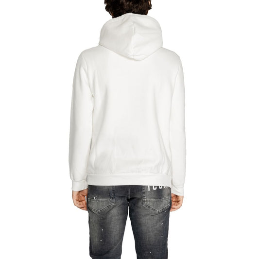 Icon White Cotton Hoody