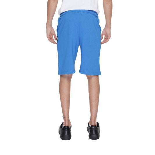 Icon Blue Cotton Bermuda