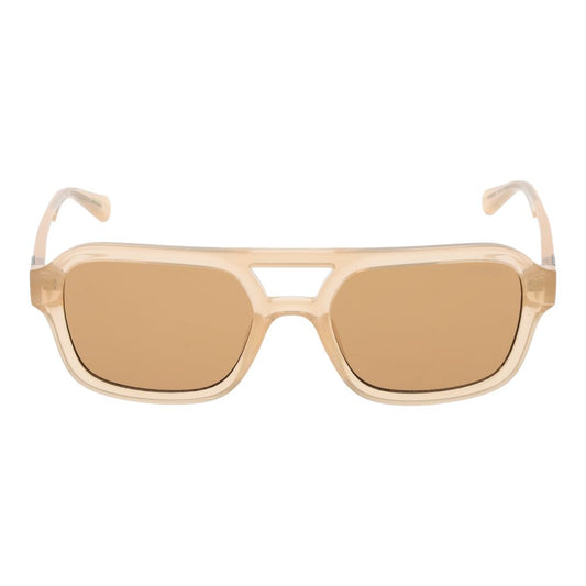 Guess Beige Unisex Sunglass