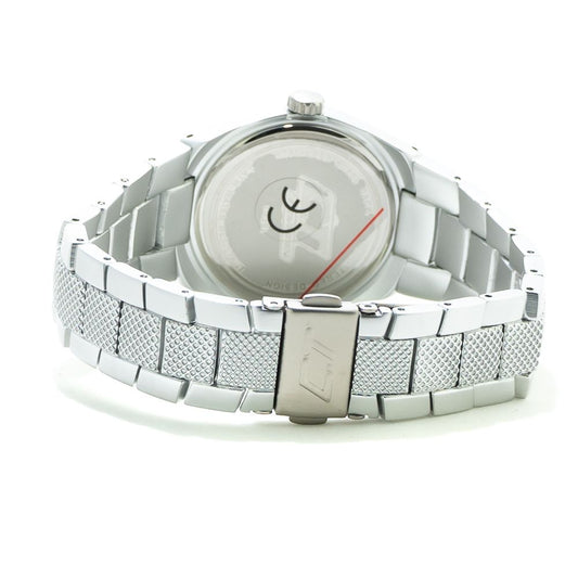 Chronotech Silver Stainless Steel Watch