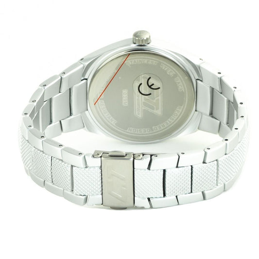 Chronotech Silver Stainless Steel Watch