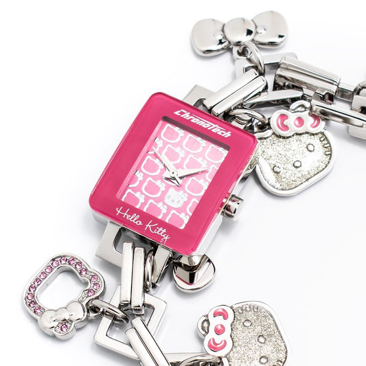 Chronotech Silver Stainless Steel Watch