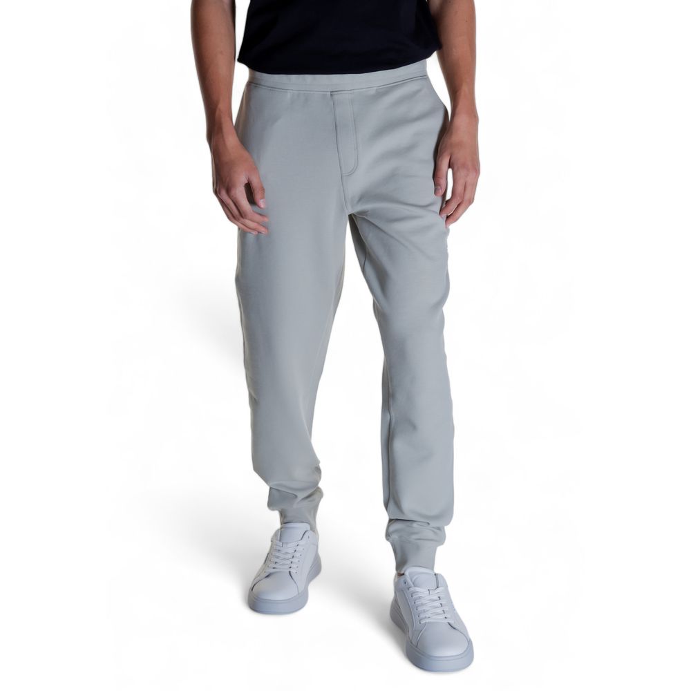 Calvin Klein Gray Cotton Joggers Workout Pant