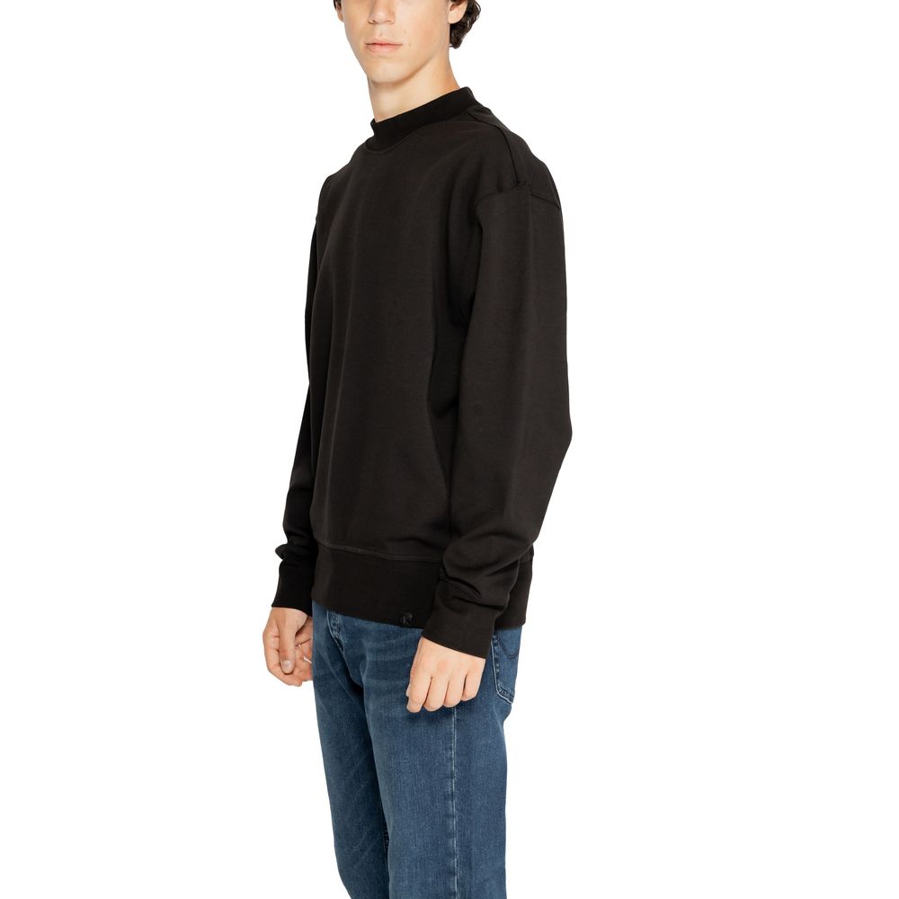 Calvin Klein Jeans Black Recycled Cotton Sweater