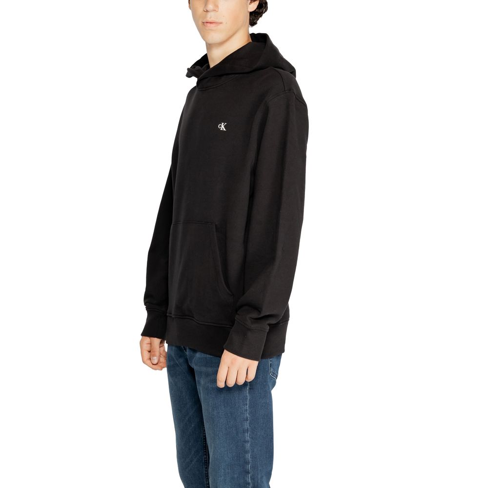 Calvin Klein Jeans Black Recycled Cotton Sweater