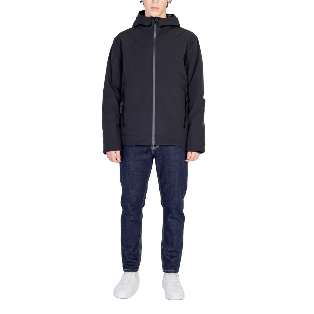 Peuterey Black Polyamide Jackets & Coat