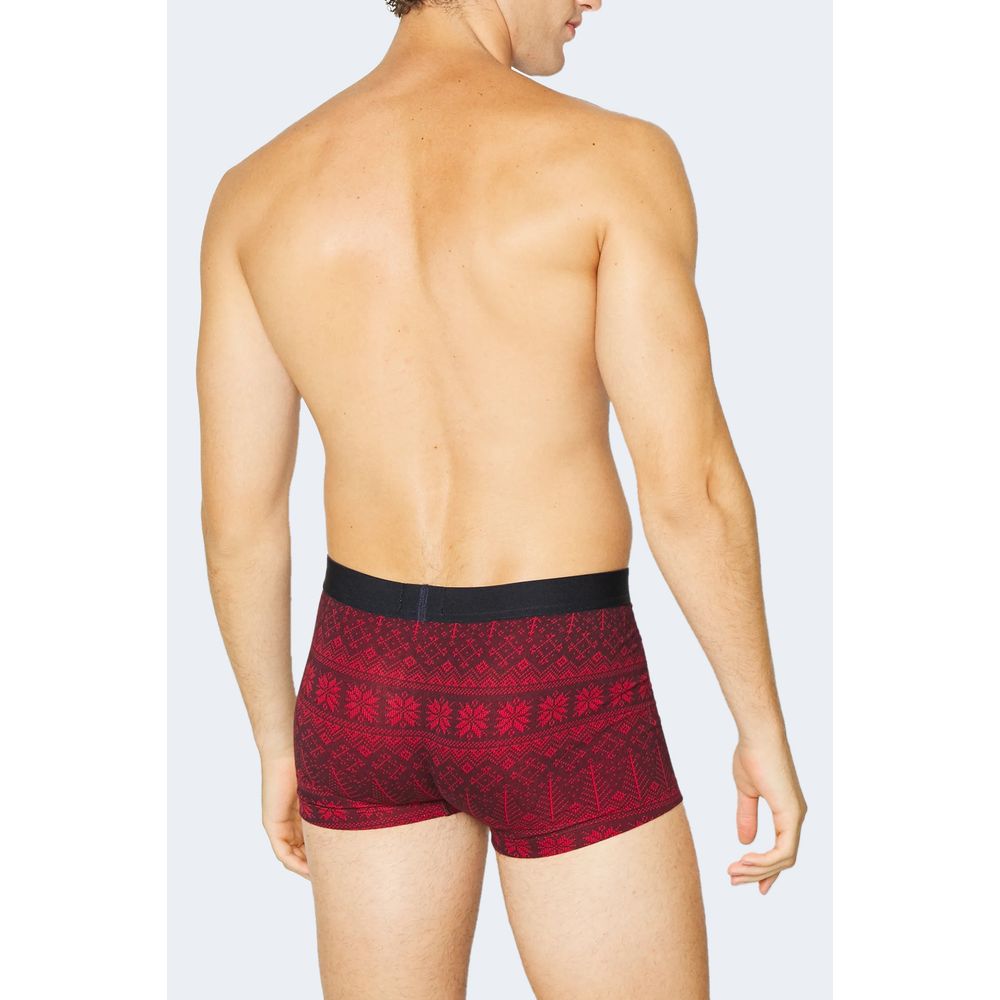 Tommy Hilfiger Bordeaux Cotton Boxer