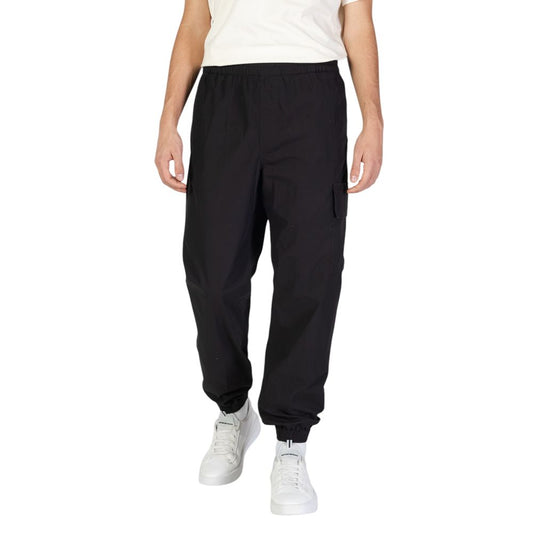 Calvin Klein Jeans Black Cotton Joggers Workout Pant