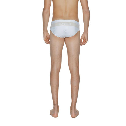 Calvin Klein White Polyamide Swim Brief