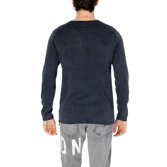 Jack Jones Blue Cotton Sportswear