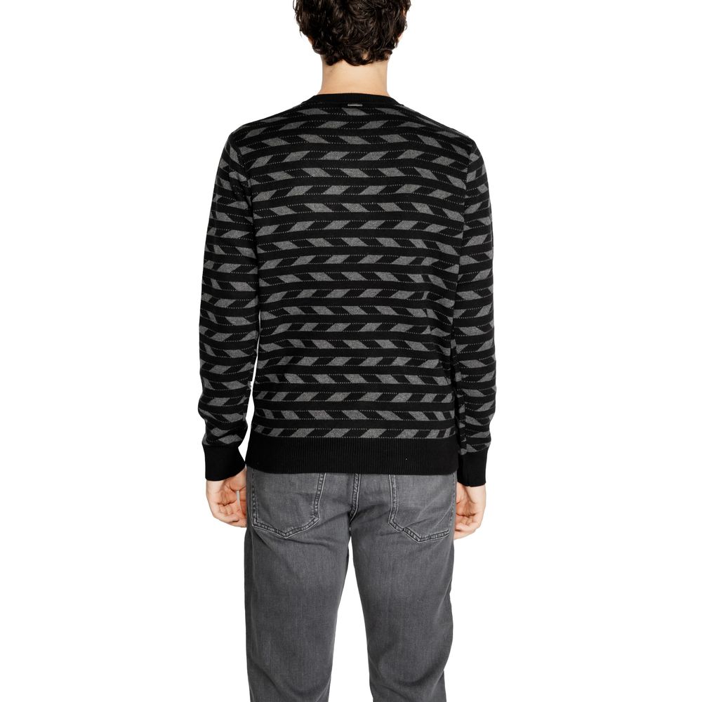 Antony Morato Black Marabou Sweater
