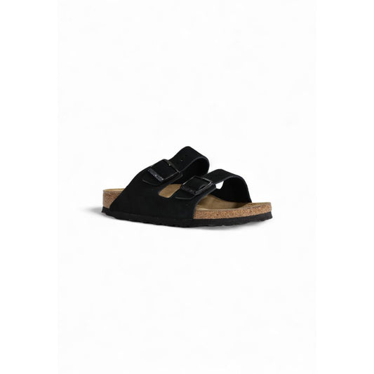 Birkenstock Black Suede Leather Sandal