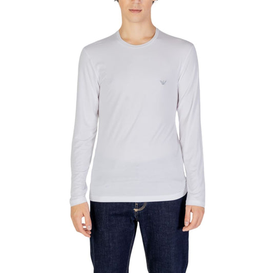 Emporio Armani Underwear White Modal Long Sleeve
