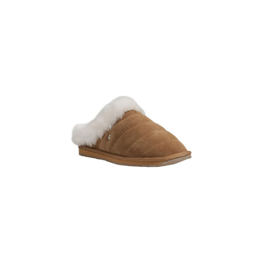 EMU Australia Brown Suede Leather Slipper
