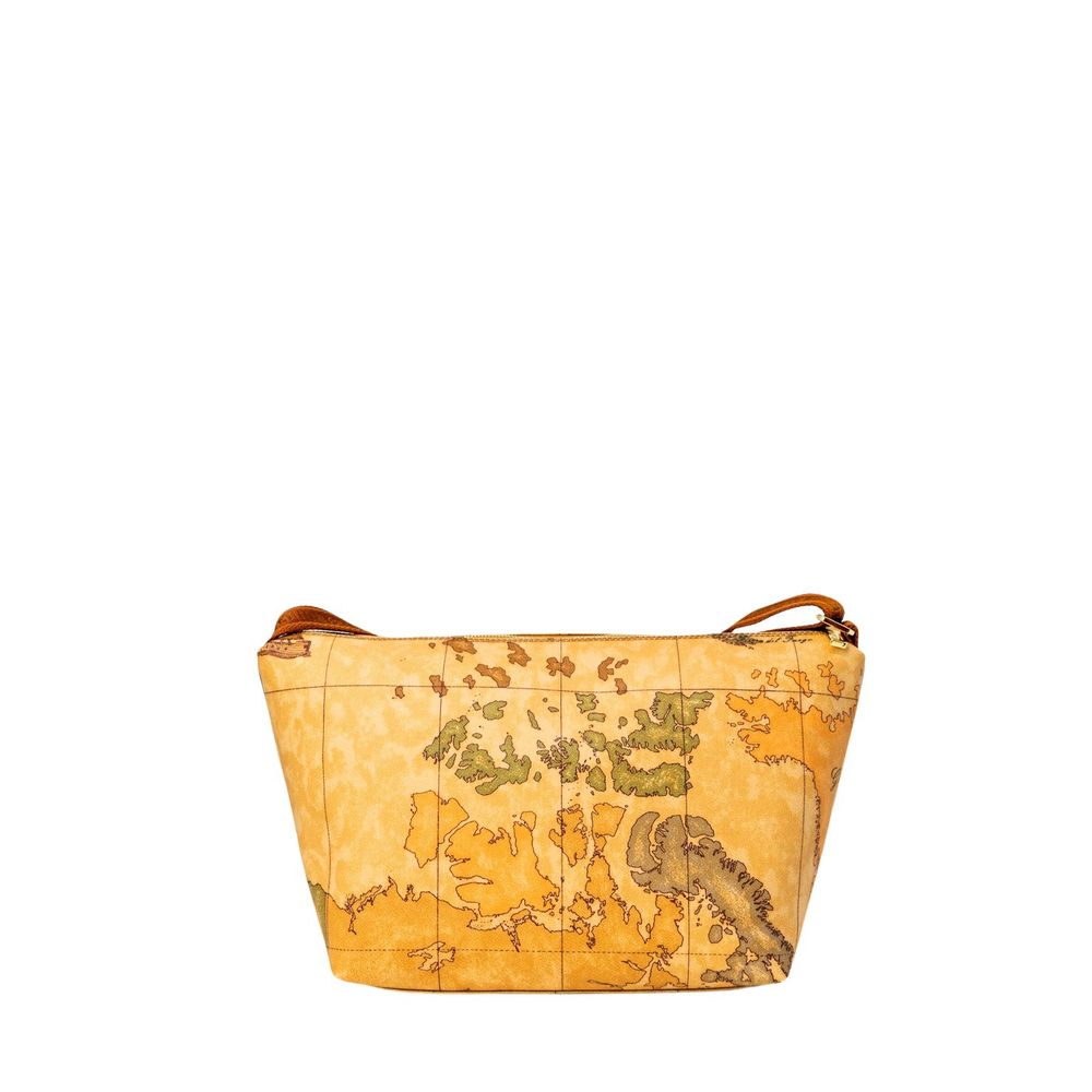 Alviero Martini Prima Classe Beige Artificial Leather Handbag
