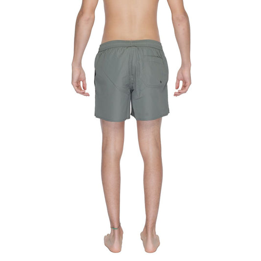 Emporio Armani Underwear Green Polyester Swim Short