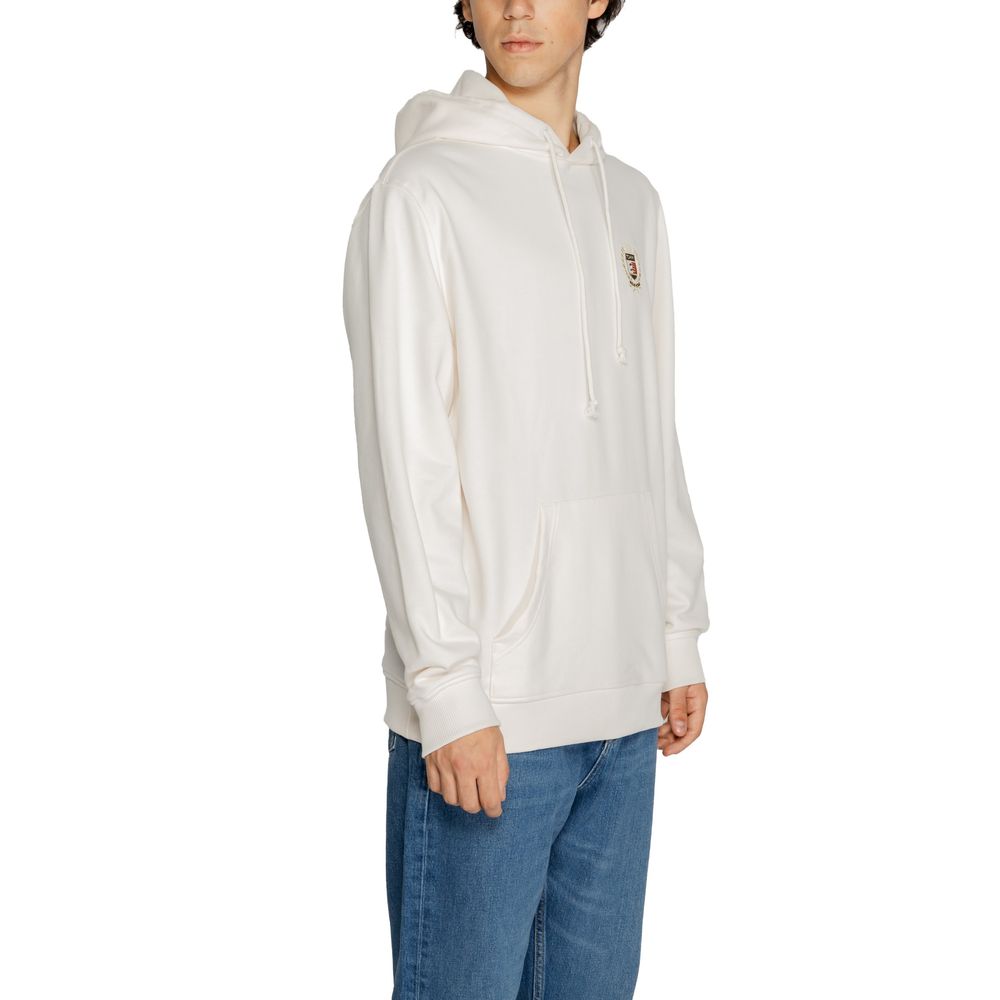 Tommy Hilfiger Jeans White Cotton Hoody