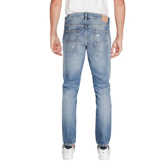 Tommy Hilfiger Jeans Blue Cotton Slim Fit Jean