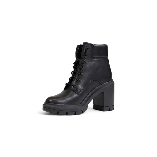 Timberland Black Recycled Leather High Heel