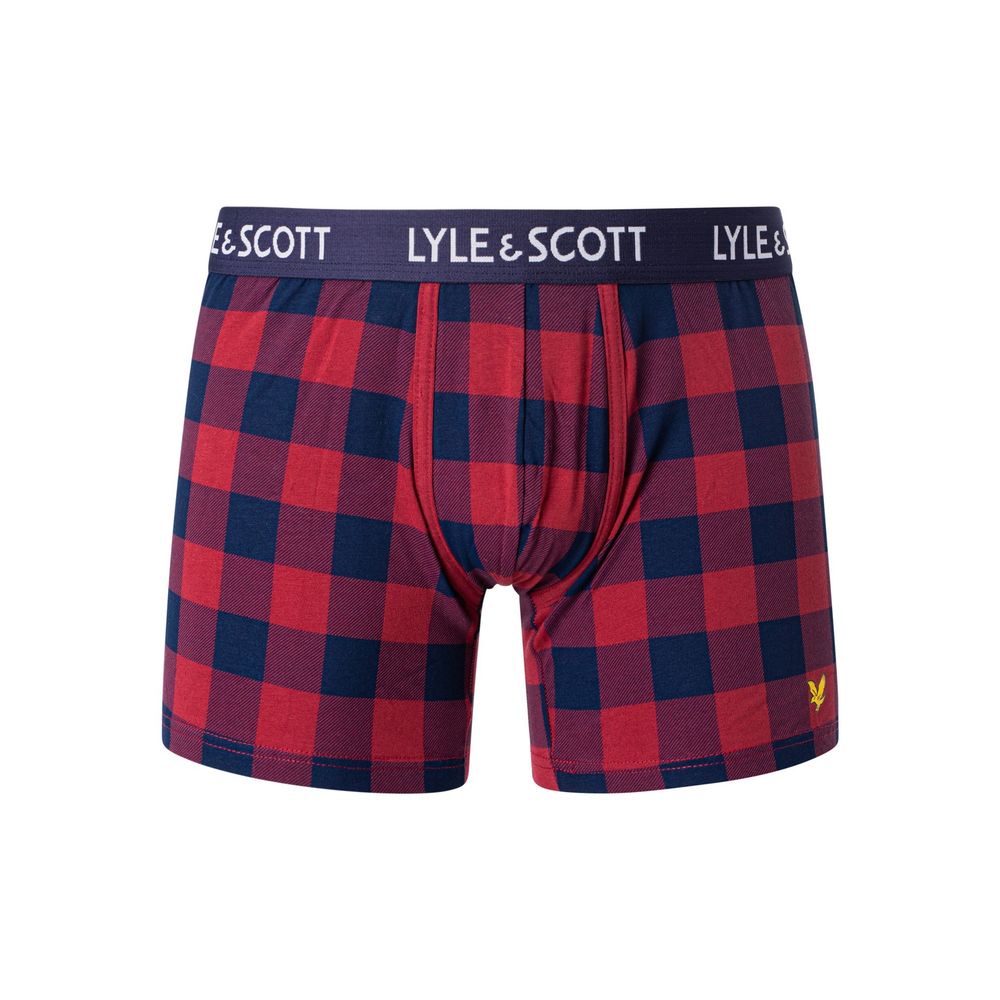 Lyle & Scott Bordeaux Cotton Boxer