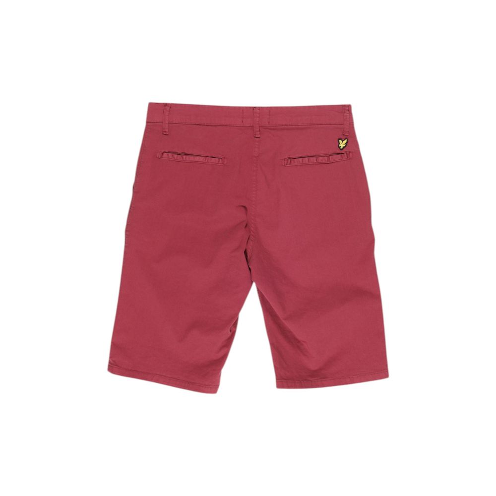 Lyle & Scott Bordeaux Cotton Bermuda