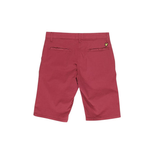 Lyle & Scott Bordeaux Cotton Bermuda