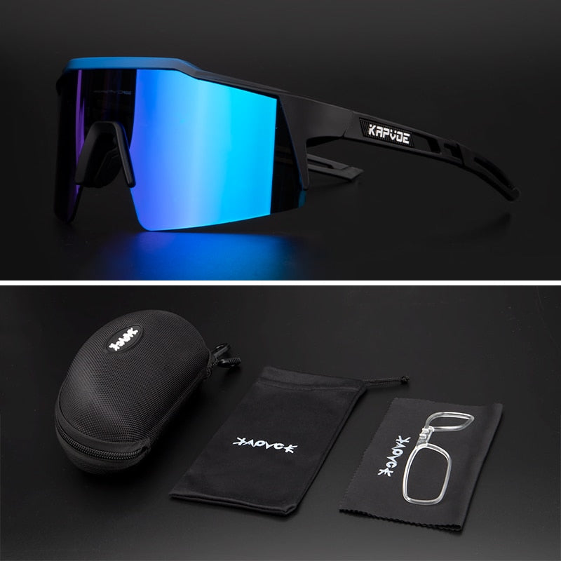 Gafas de ciclismo UV400, UNISEX, montaña, correr, pescar, deportes, polarizadas