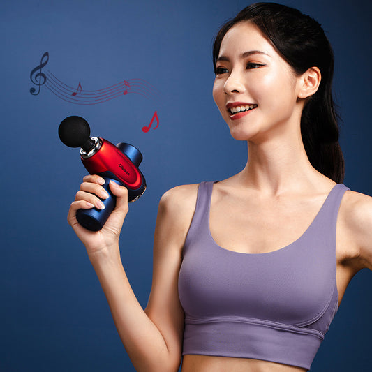 Masajeador muscular con pistola de fascia CP-F10, relajante muscular cervical, pistola menstrual eléctrica para piernas.