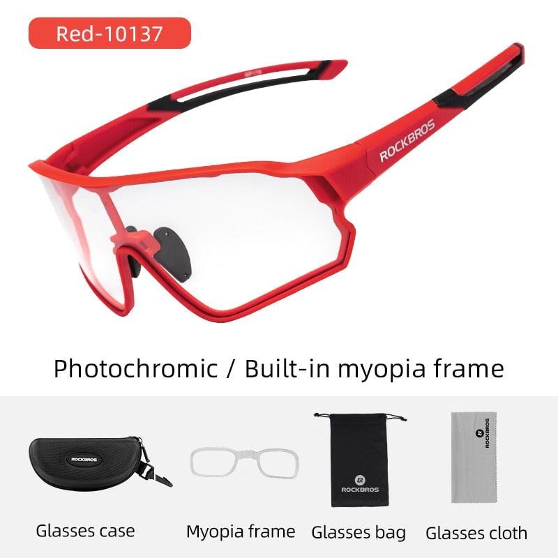 Gafas de ciclismo UNISEX, antirreflejos, ligeras, para senderismo, con protección UV400