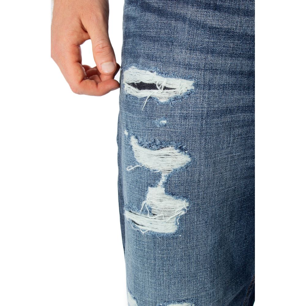 Only & Sons Blue Cotton Slim Fit Jean