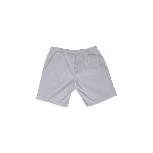 Refrigiwear White Cotton Bermuda