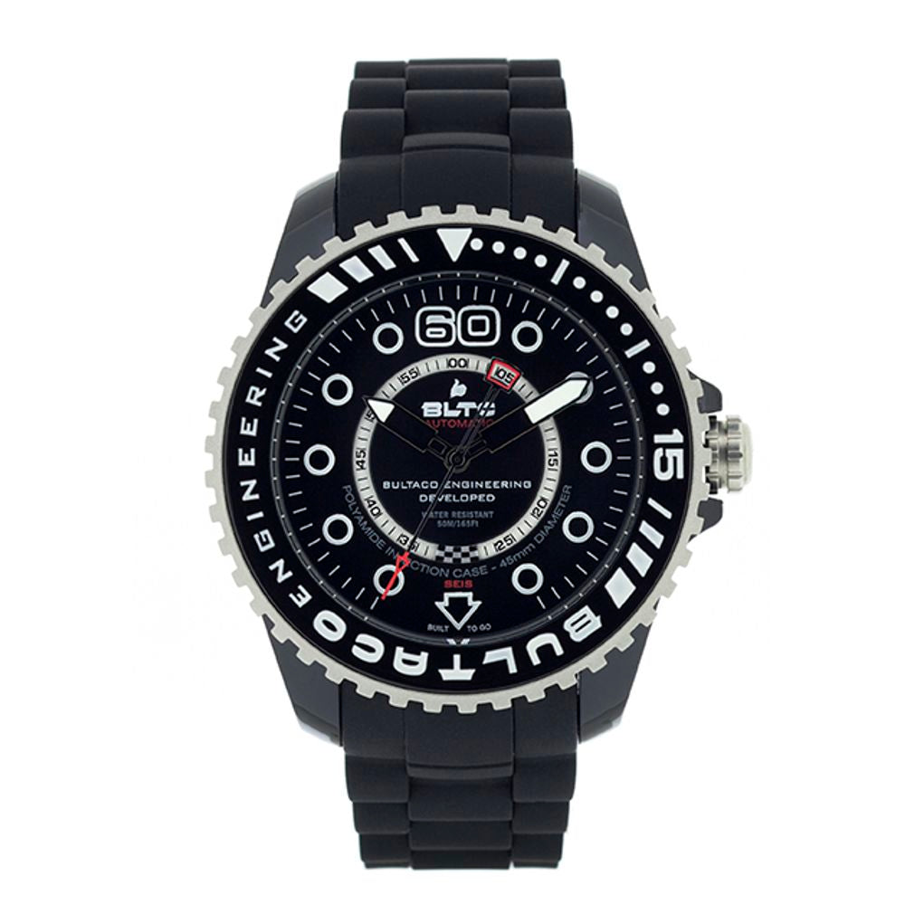 Bultaco Black Synthetic Watch