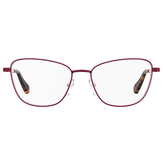 Love Moschino Red Metal Frames