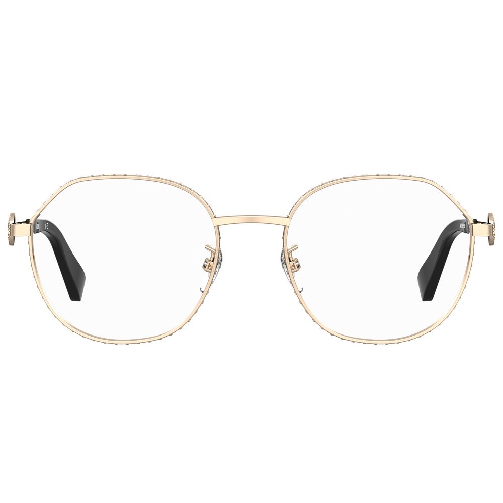 Moschino Rose Gold Metal Frames
