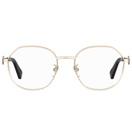 Moschino Rose Gold Metal Frames