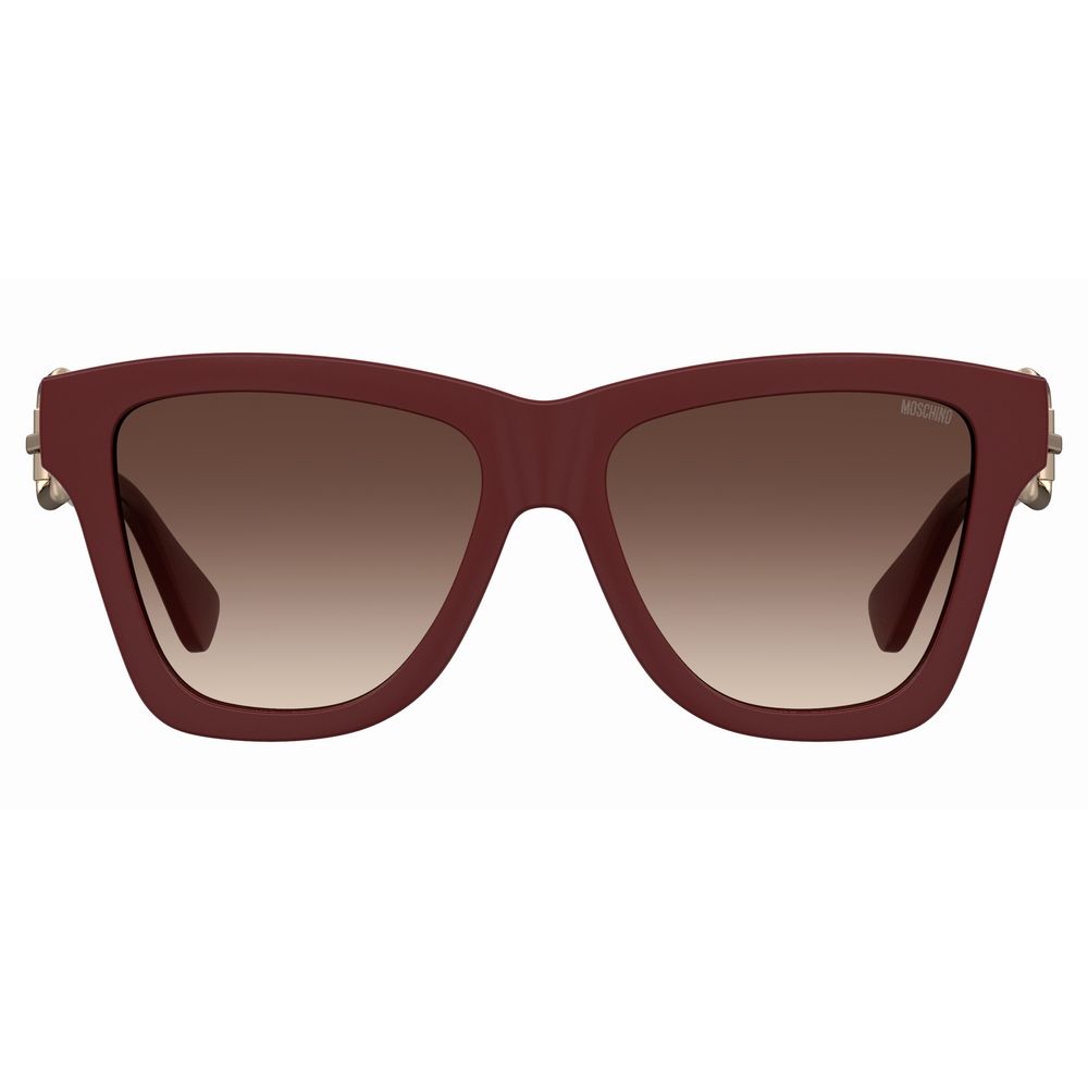 Moschino Red Acetate Sunglasses