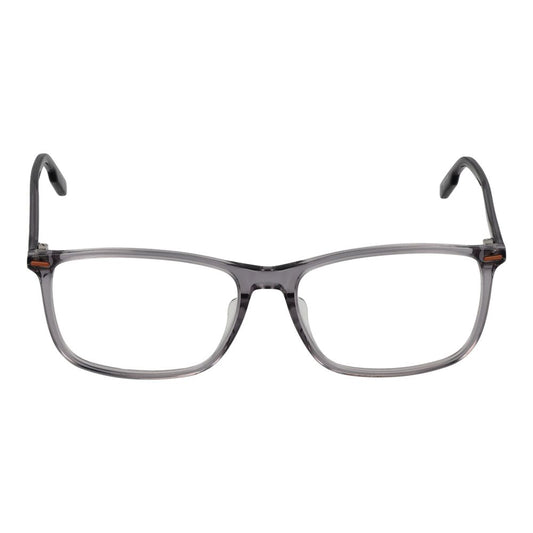 Ermenegildo Zegna Gray Men Glasses Frame